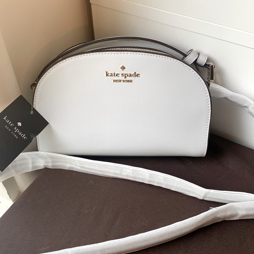 NWT Kate Spade perry saffiano leather dome crossbody